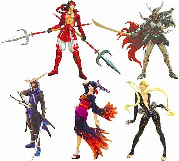 Capcom Figure Collection Sengoku Basara Devil Kings Trading figure (set of 5) - DREAM Playhouse