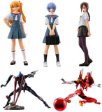 Kaiyodo NEO Capsule Rebuild of Evangelion Heroine Uniform 2 figure (set of 5) - DREAM Playhouse