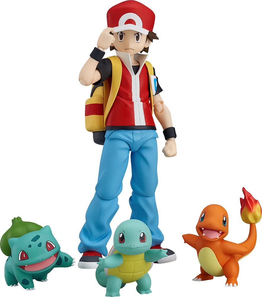 figma ポケモン レッド 356 未開封 FIGMA 356 Pokemon Red Trainer Pocket Monster Max Factory