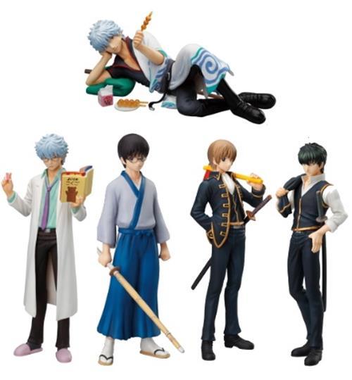 Bandai Styling Gintama Silver Soul Trading figure Part 3 (set of 5) - DREAM Playhouse