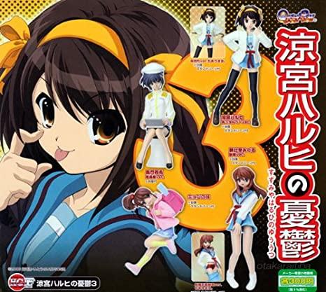 Bandai HGIF The Melancholy of Haruhi Suzumiya Gashapon figure Part 3 (set of 4) - DREAM Playhouse