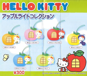 Sanrio Hello Kitty Apple Gashapon figure Phone Strap (set of 6) - DREAM Playhouse