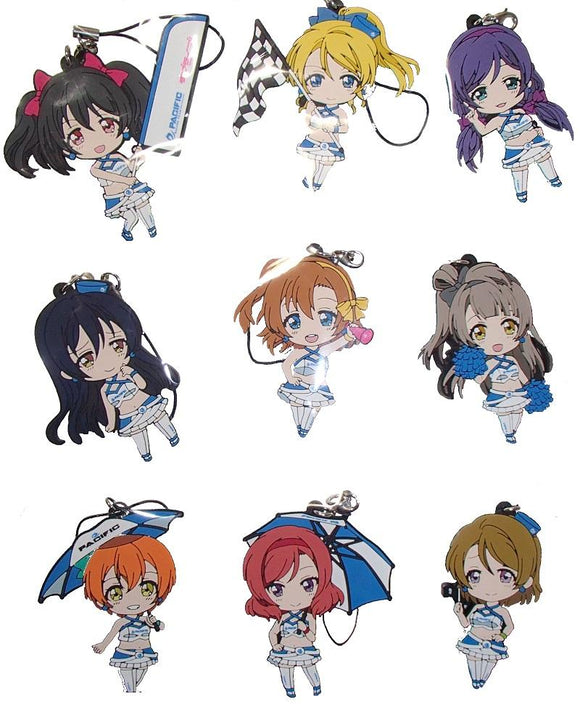 Good Smile Pacific Racing LoveLive! Race Queen u's 2014 Phone Strap (set of 9) - DREAM Playhouse
