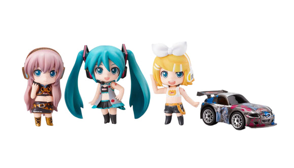 Good Smile Racing GSR Nendoroid Petit Vocaloid Miku Hatsune Racing Miku RQ Black - DREAM Playhouse