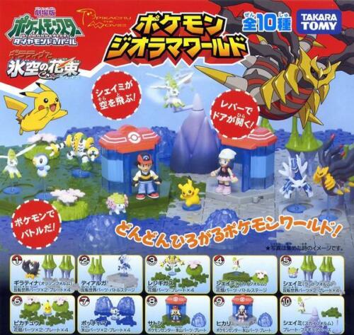 Takara Tomy Pokemon Diorama World Bouquet of ice sky (set of 10) - DREAM Playhouse