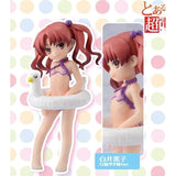 Chara-ani Toaru Kagaku no Railgun S swim suit ver. girl Trading figure set of 4 - DREAM Playhouse