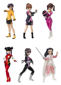 Bandai Power Rangers Girls in Uniform Vol.3 Trading figure (set of 6) - DREAM Playhouse