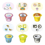 Bandai San-X Party Seal in jelly cup character stickers (set of 6) - DREAM Playhouse