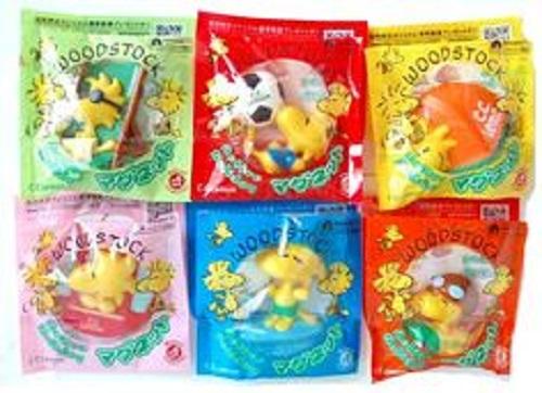 Suntory C.C. Lemon Peanuts Snoopy woodstock holiday magnet collection (set of 6) - DREAM Playhouse