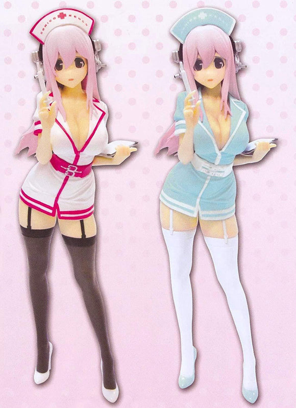 SK Japan Nitroplus Super Sonico nurse ver. PVC figure Collectible Prize - DREAM Playhouse