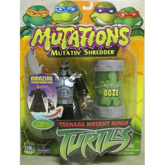 Playmates Tmnt 2003 Teenage Mutant Ninja Turtles Mutatin Shredder Action Figure - Action Figure