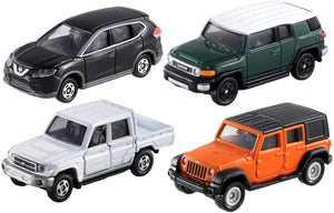 Takara TOMY TOMICA Gift Drive to the Mountain! Off Road Car (set of 4) - DREAM Playhouse